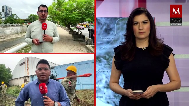 El huracán ‘Erick’ provoca intensas lluvias en municipios de Veracruz