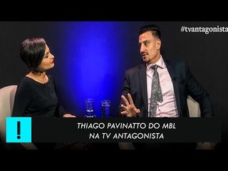 Tiago Pavinatto na TV Antagonista