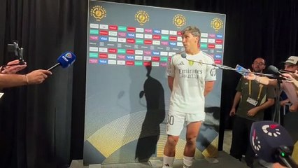 Gonzalo: "Para mí el Madrid lo es todo, es lo que vengo soñando desde pequeño"