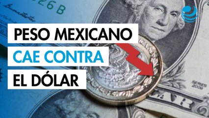 Peso mexicano cae contra el dólar tras anuncio de política monetaria de la Reserva Federal
