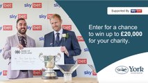 Sky Bet Ebor Festival Community Sweepstake 2025 - charities can win up to £20k