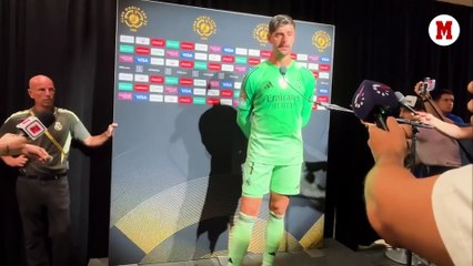 Courtois: "Después de cuatro años, no puedes cambiar todo en cuatro días"