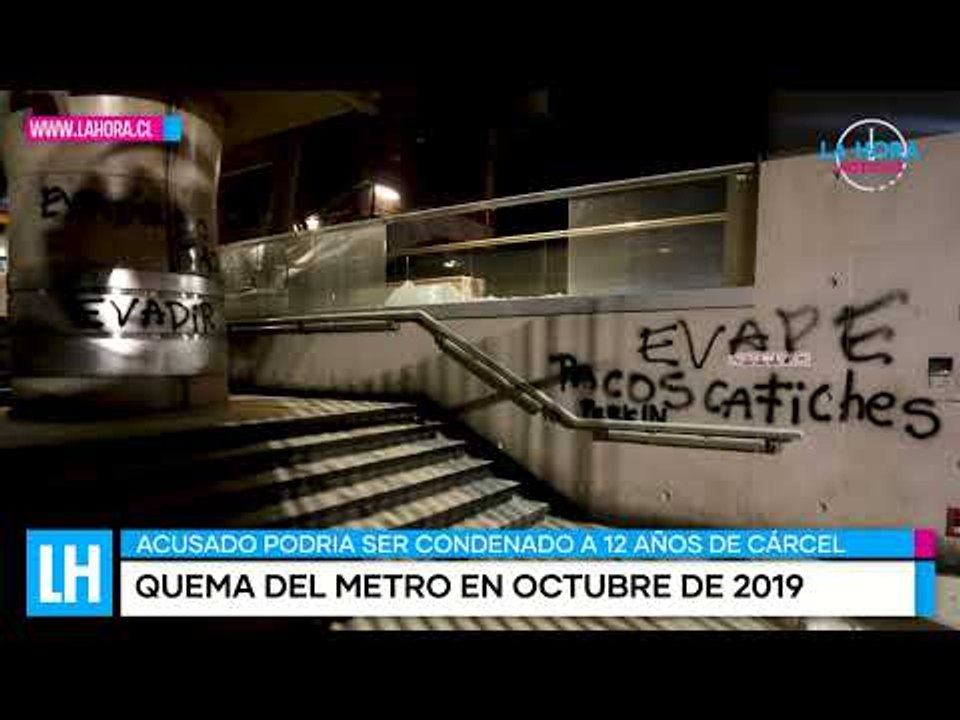 LH Noticias: Acusado de quemar el Metro podría recibir condena de 12 años