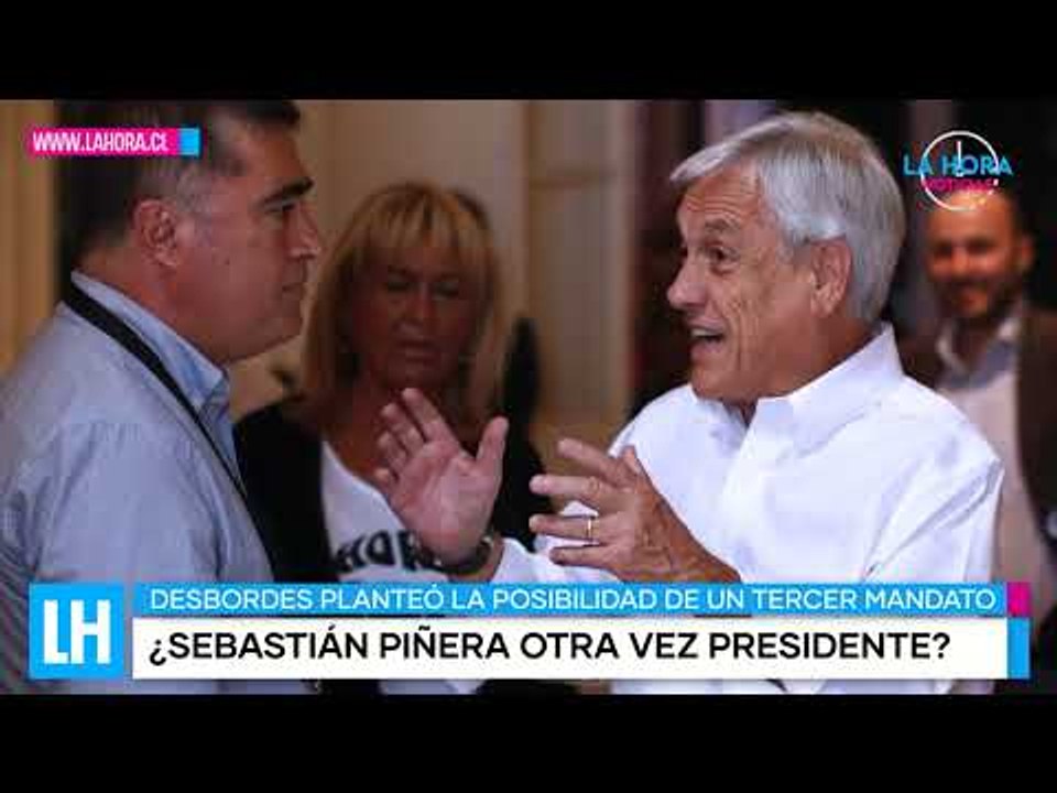 LH Noticias: Mario Desbordes asegura que el ex Presidente Sebastián Piñera irá por un tercer mandato