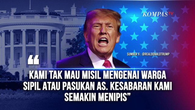 Perang Iran-Israel Memanas, Khamenei-Trump Saling Balas Peringatan!