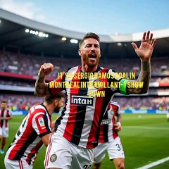 Sergio Ramos scores as Montreal held Intermillan to a 1-1 draw