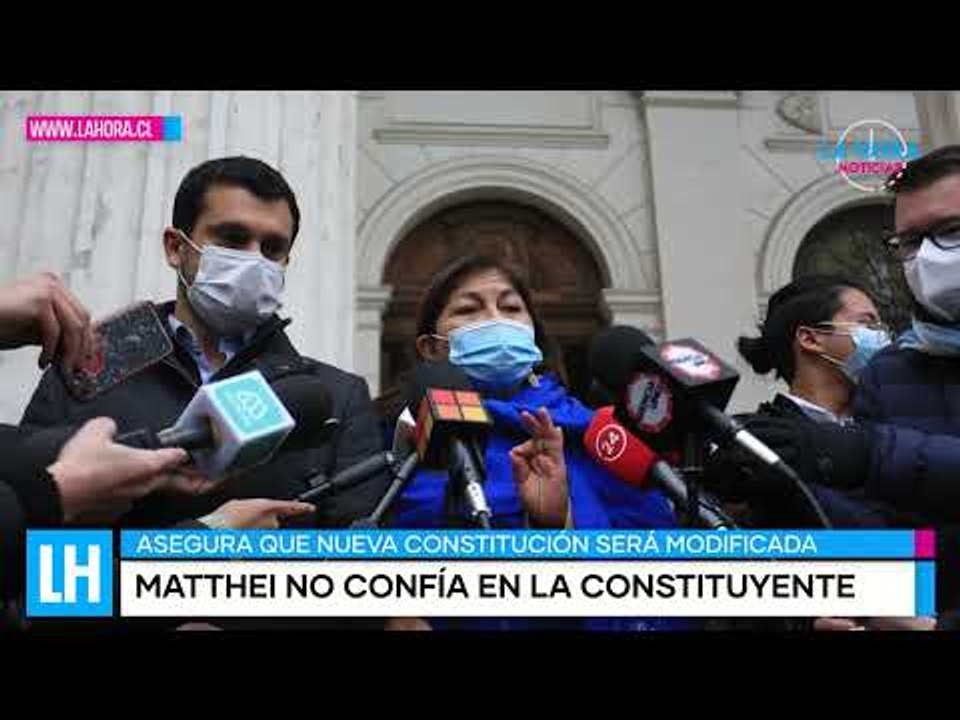 LH Noticias: Evelyn Matthei no cree en éxito de la nueva Constitución que redacta la Convención