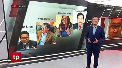 Caso consorcio: Senadora Salame dice que Baptista, Mariaca y Tórrez deberían pedir licencia para someterse a una investigación