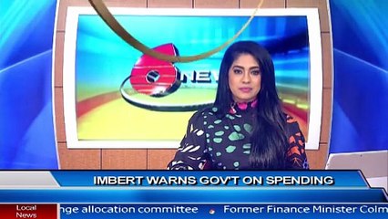 IMBERT WARNS GOV'T ON BUDGET SPENDING