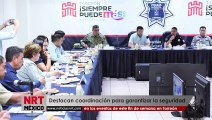 Destacan coordinación para garantizar la seguridad en los eventos de este fin de semana en Torreón