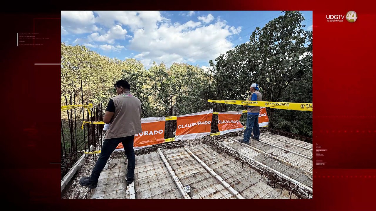 Vuelven a clausurar otra vez obra en el Nixticuil