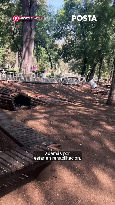 Parque Guadiana está en mantenimiento