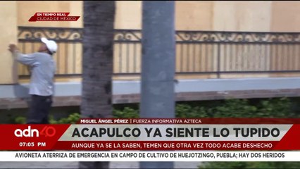 Huracán "Erick" se acerca y la población se prepara para lo peor I Ciudad Desnuda