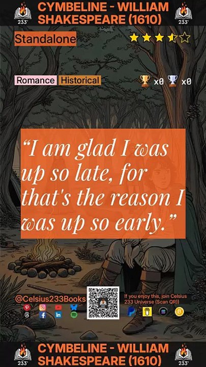 Cymbeline - William Shakespeare (1610) Quotes