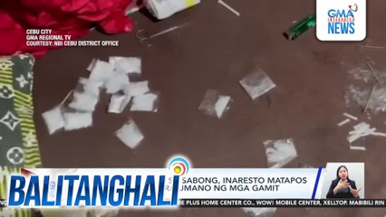 Buntis na menor de edad na taga-repack umano ng ilegal na droga, nasagip | Balitanghali