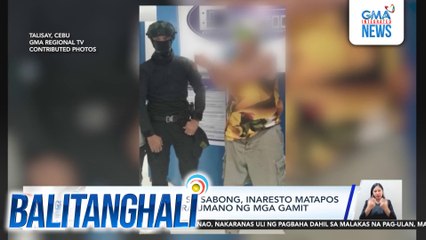Dayuhang natalo sa sabong, inaresto matapos magwala at manira umano ng mga gamit | Balitanghali