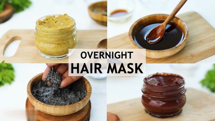 5 NATURAL HAIR MASKS - get longer, stronger and healthy hair