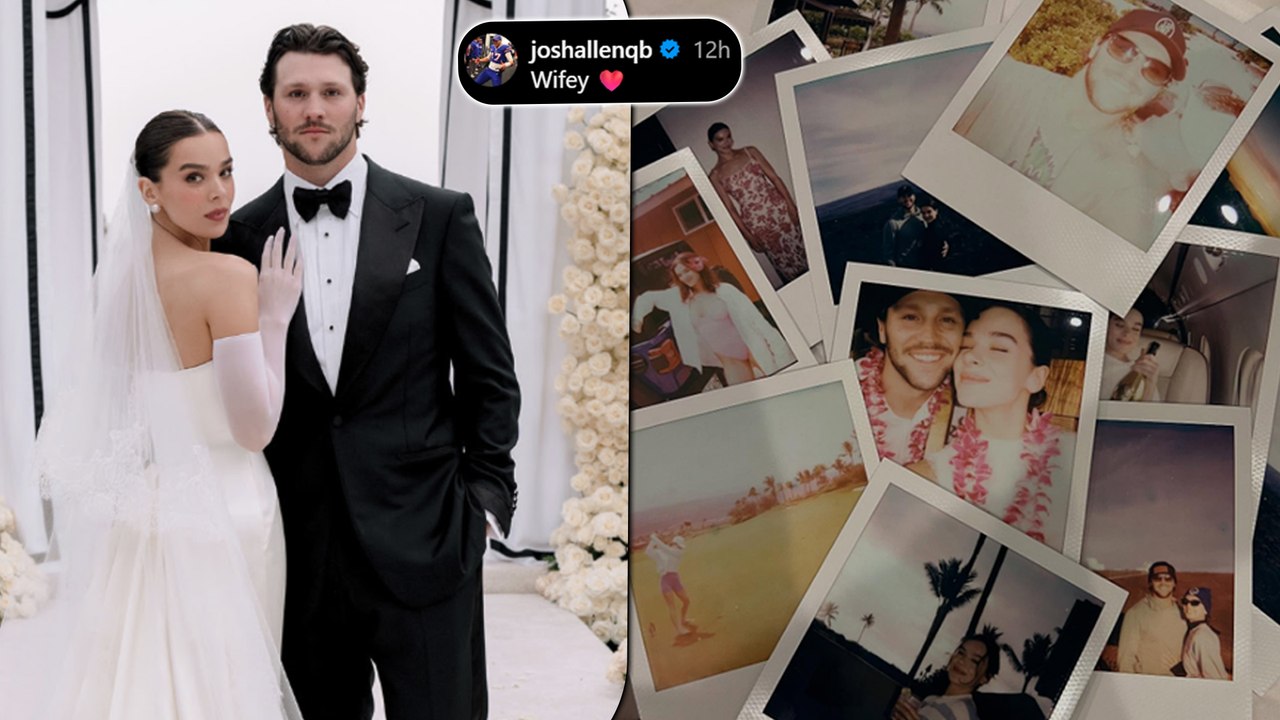 Hailee Steinfeld & Josh Allen’s Honeymoon Getaway Looks Straight Out Of A Romance Movie