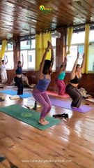 Ashthanga Yoga Teacher Training Session at Rishikul Yogshala Rishikesh