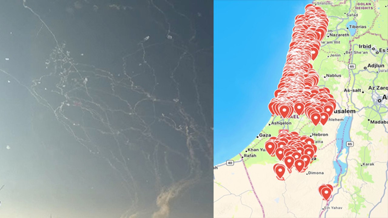 İran'dan İsrail'e balistik füze saldırısı; Tel Aviv ve Kudüs'te şiddetli patlamalar