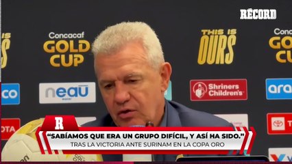 Tras la victoria ante Surinam en la fase de grupos de la Copa Oro