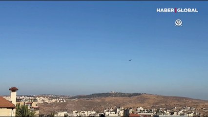 İran füzeleri Kudüs semalarında böyle görüntülendi