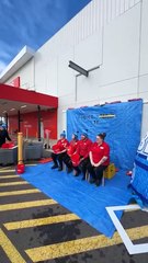 Coles Sebastopol team gets wet to fight MND!!!