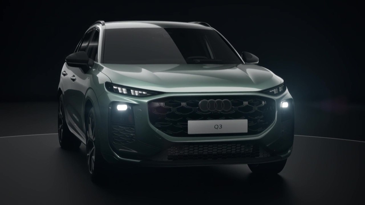Audi Q3 SUV – Exterieurdesign – Animation