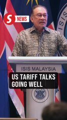 Tariff talks with Washington have been excellent, says Anwar