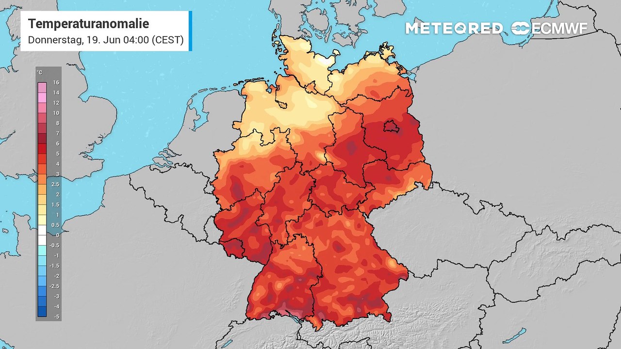 In den kommenden Tagen wird es in Deutschland immer heißer - deutlich zu warm für die Jahreszeit!