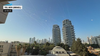 Nueva mañana de bombardeos de Irán en Israel