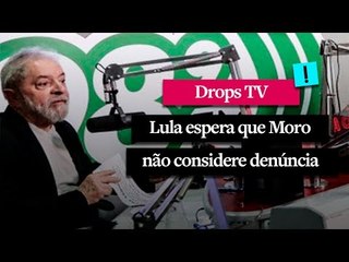 Lula, que não está em campanha, espera que Moro não considere denúncia