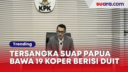 Terungkap! Tersangka Suap Papua Bawa 19 Koper Berisi Duit untuk Beli Jet Pribadi