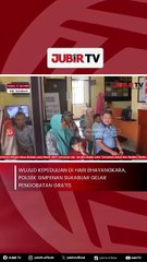 Wujud Kepedulian di Hari Bhayangkara, Polsek Simpenan Sukabumi Gelar Pengobatan Gratis