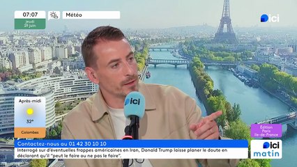19/06/2025 - ici matin par ici Paris Île-de-France en vidéo