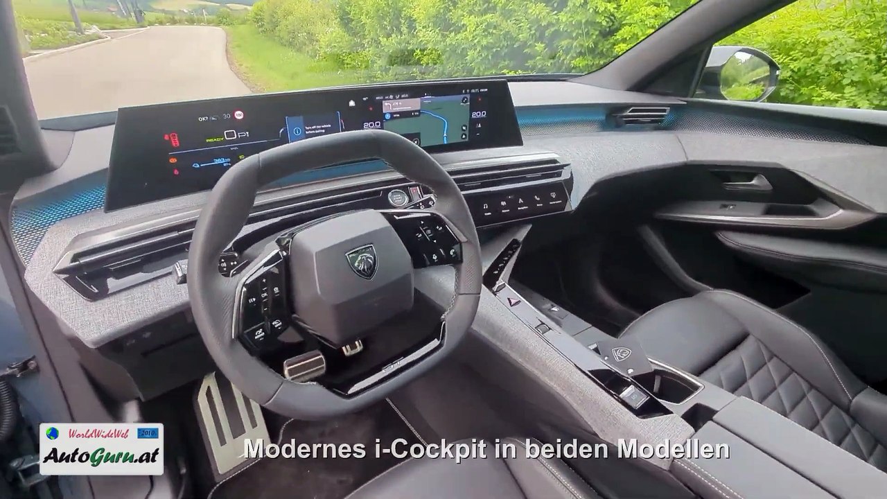 Erste Ausfahrt mit Peugeot E-3008 und E-5008 Dual Motor