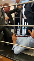 Meclis'te zeytinlik yasası gerilimi: Varank, Sarıbal’a fiziki müdahalede bulundu