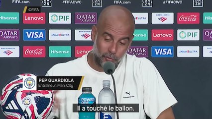 Guardiola : "Le carton rouge pour Lewis n'était pas nécessaire, mais je l'accepte"