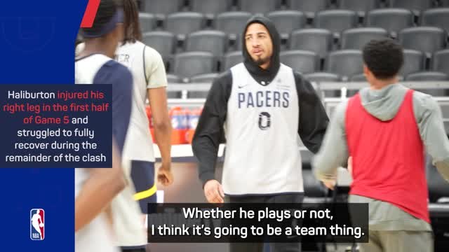 Pacers to make a game-time decision on Haliburton