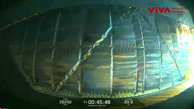 Detik-detik Mengerikan Roket Starship 36 Elon Musk Meledak