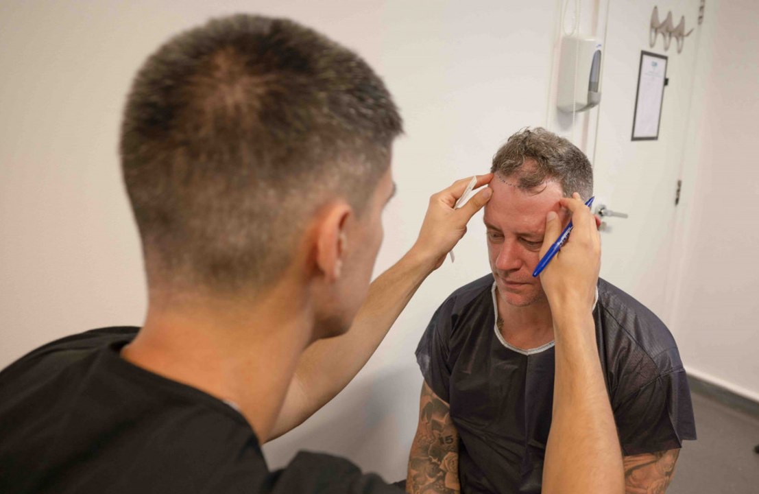 Wayne Bridge feels 'more confident' after his £7k hair transplant