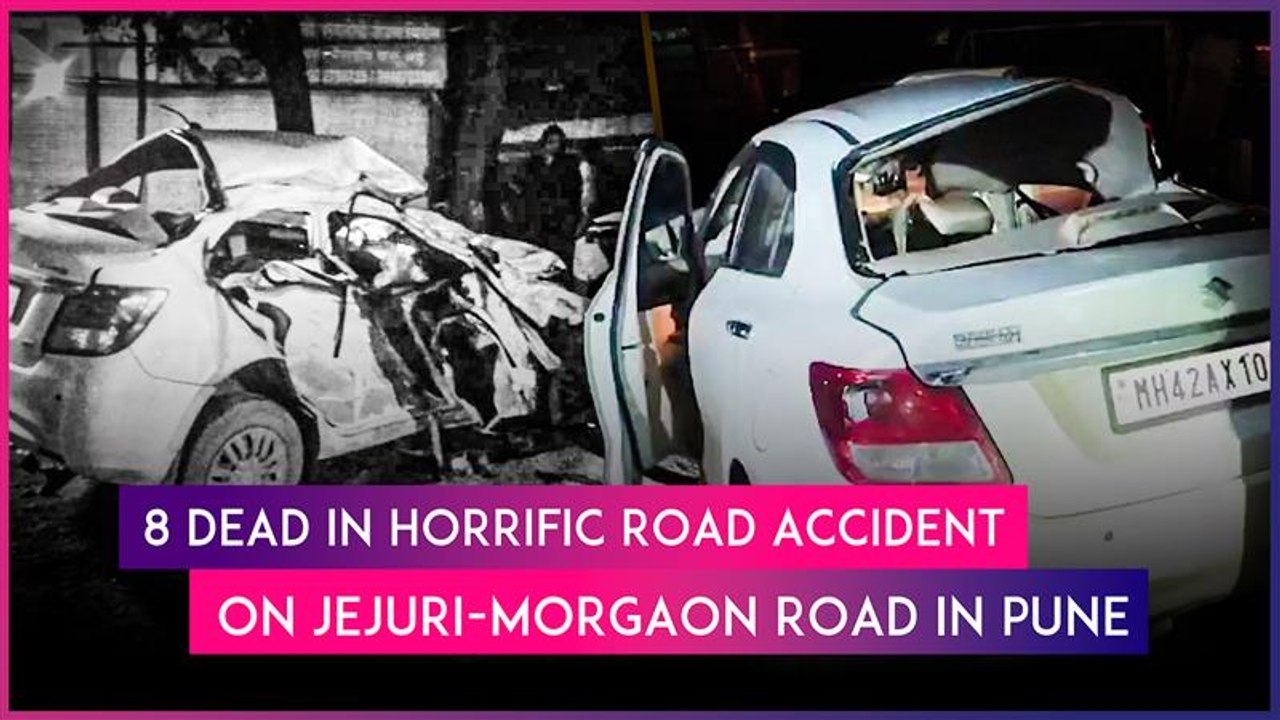 8 Dead After Speeding Car Rams Into People Unloading Refrigerator From Tempo In Jejuri