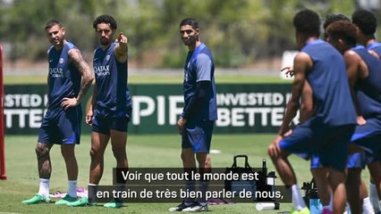 PSG - Luis Enrique : "Tout le monde est en train de très bien parler de nous, c'est bien"