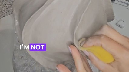 Satisfying sand pot creation that feels like visual meditation