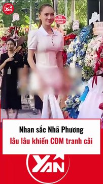 Nhan sắc Nhã Phương lâu lâu lại khiến CĐM tranh cãi