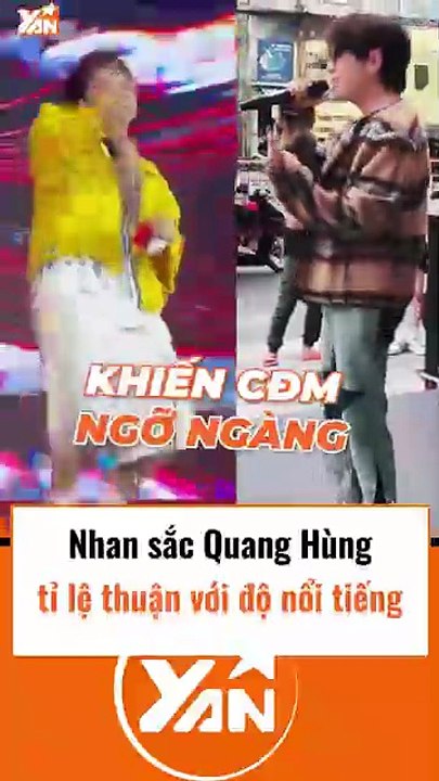 Nhan sắc của Quang Hùng tỉ lệ thuận với độ nổi tiếng