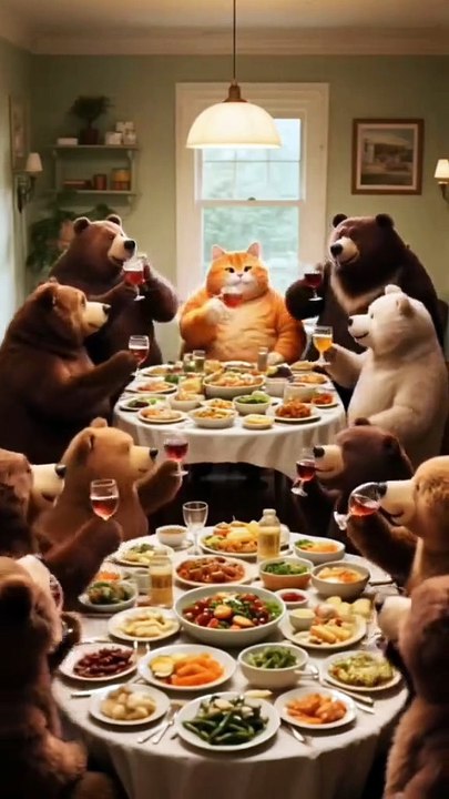 Funny Greedy Cat Stories Show 7