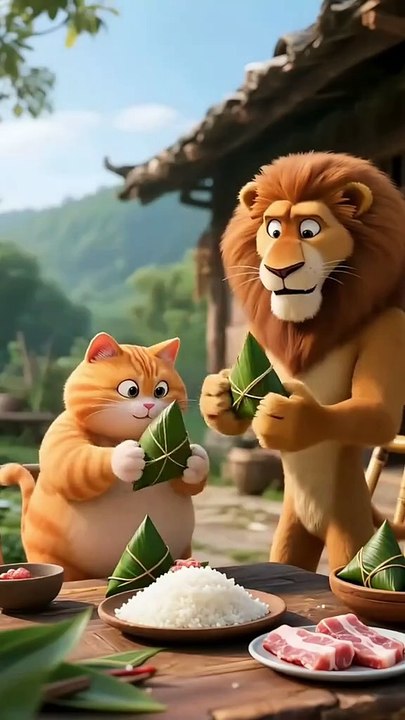 Funny Greedy Cat Stories Show 11