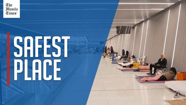 Israelis camp in underground train station amid Iranian missile attacks