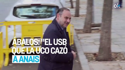 Ábalos: "El USB que la UCO cazó a Anais contenía whatsapps míos con Sánchez y ministros"